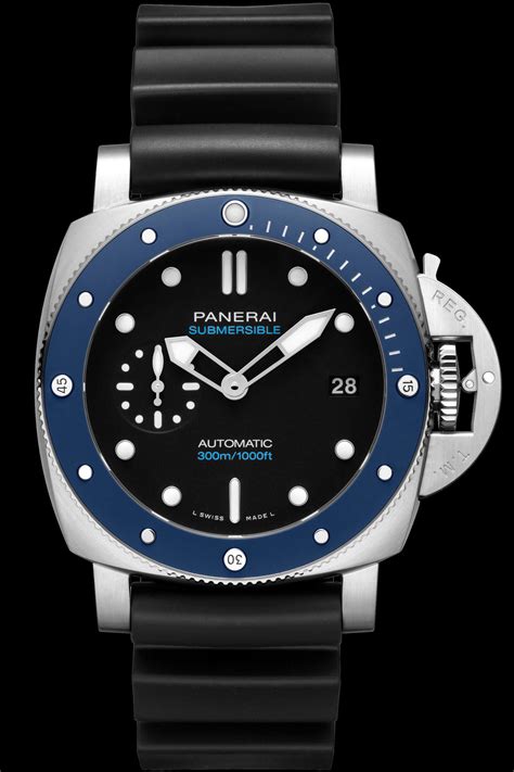 panerai 42mm titanium|panerai submersible 42.